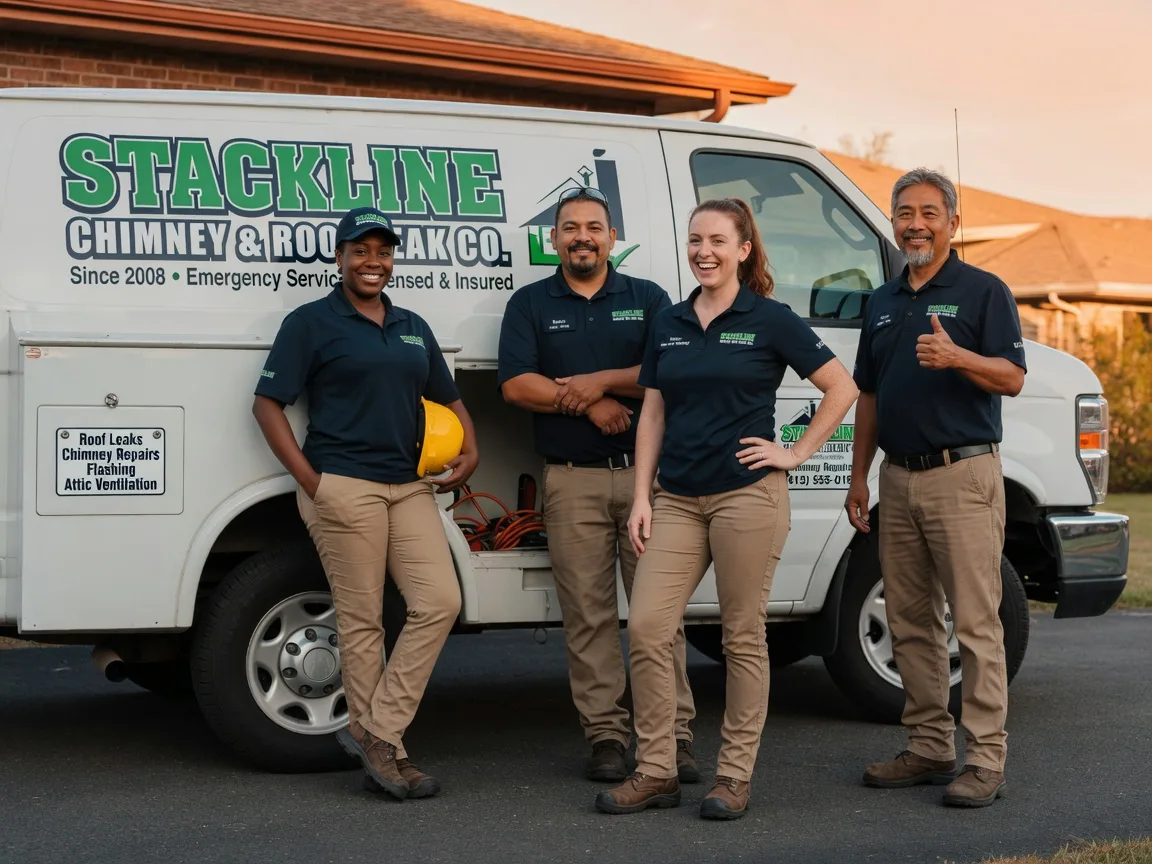 Chimney flashing repair company in Wamego, KS